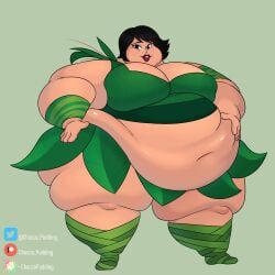 1girls 2023 absurd_res artist_name ashi_(samurai_jack) bbw belly black_hair breasts cartoon_network chocco_pudding cleavage female female_focus hips huge_belly huge_breasts huge_thighs lips morbidly_obese navel obese obese_female overweight overweight_female plump plump_lips samurai_jack short_hair solo solo_female solo_focus thick_thighs thighs wide_hips