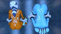 2girls 3d aayla_secura after_sex ahsoka_tano bent_over blue_skin bondage cum cum_on_body cum_on_face defaultusername device_bondage female female_only free_use gagged jedi jedi_padawan multiple_girls naked naked_female nude nude_female orange_skin public public_nudity public_use ring_gag star_wars stationary_restraints steel_bondage stocks submission tagme togruta twi'lek worn_out