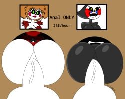 1boy 1girls 2boys 2girls anal anal_sex baby_(fnafsl) big_ass big_breasts big_butt big_penis circus_baby circus_baby_(fnaf) female five_nights_at_freddy's glory_hole la_sandia large_ass male/female male_penetrating_female marionette_(fnaf) price prostitute prostitution puppet_(fnaf) rule_63 scrap_baby scrap_baby_(fnaf) security_puppet_(fnaf) straight tagme