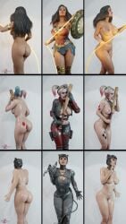 3d 3girls ass athletic athletic_female batman_(series) big_ass big_breasts bottom_heavy breasts bust busty catwoman catwoman_(injustice) chest cleavage clown_girl completely_naked completely_naked_female completely_nude completely_nude_female curvaceous curvy curvy_figure dc dc_comics dezmall diana_prince eyebrows eyelashes eyes female female_focus fit fit_female hair harley_quinn harley_quinn_(injustice) hips hourglass_figure huge_ass huge_breasts human injustice_2 large_ass large_breasts lasso lasso_of_truth legs light-skinned_female light_skin lips mature mature_female multiple_girls selina_kyle slim_waist thick thick_hips thick_legs thick_thighs thief thighs top_heavy top_heavy_breasts villain villainess voluptuous voluptuous_female waist wide_hips wonder_woman wonder_woman_(injustice) wonder_woman_(series)