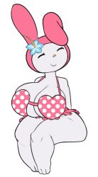 anthro big_breasts breasts edbabygolther female female_only littleedbaby my_melody onegai_my_melody sanrio solo tagme