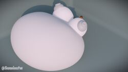 3d belly_bulge belly_expansion belly_inflation blender_(software) breast_expansion cumflated_belly cumflation expansion grey_hair grey_nipples hyper hyper_belly hyper_breasts inflation self_upload spooki_(guacamolemuffler) sunninsfw sunny_(sunninsfw)