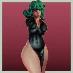 1:1 1:1_aspect_ratio 1girls 3d 3d_model animated ass barefoot belly big_ass black_dress breasts curvy_figure dress female female_only green_eyes green_hair hands_on_neck human legs mp4 necklace no_sound one-punch_man pearforceone pearl_necklace simple_background spinning tatsumaki tight_clothing turntable_(animation) video wet