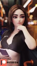 3d blender patreon samsung samsung_sam vendettagirls virtual_assistant