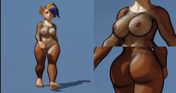 1girls 3d animated anthro barefoot breasts crash_(series) feet feuph3d fishnets fur furry model nipples nude pirate_tawna tagme tawna_bandicoot tawna_bandicoot_(crash_4) thick_thighs video walking wide_hips