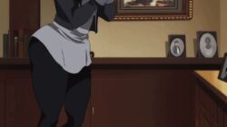 animated ass_knocking_down_objects big_ass female kardashia_kardashian knocking_over official_art pants tagme the_boondocks walking wide_hips