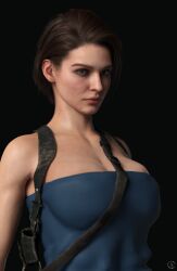 1girls 3d alf3d big_ass big_breasts breasts bust busty chest curvaceous curvy curvy_figure eyebrows eyelashes eyes female female_focus hips hourglass_figure huge_breasts human jill_valentine jill_valentine_(sasha_zotova) large_breasts legs light-skinned_female light_skin lips mature mature_female resident_evil resident_evil_3 resident_evil_3_remake slim_waist thick thick_hips thick_legs thick_thighs thighs top_heavy tubetop voluptuous waist wide_hips