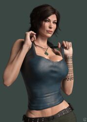 1girls 3d alf3d big_ass big_breasts breasts bust busty chest curvaceous curvy curvy_figure eyebrows eyelashes eyes female female_focus hips hourglass_figure huge_breasts human lara_croft lara_croft_(survivor) large_breasts legs light-skinned_female light_skin lips mature mature_female slim_waist solo thick thick_hips thick_legs thick_thighs thighs tomb_raider tomb_raider_(survivor) top_heavy voluptuous waist wide_hips