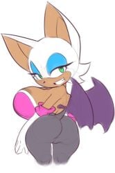 looking_at_viewer mystical plantpenetrator rouge_the_bat sonic_(series) tagme