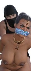 bondage chubby crying daz3d gag gagged indian mature plans_interrupted struggling tears tikka tikka_jewlery