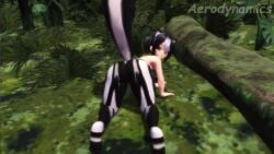 3d aerodynamics animated fart fart_fetish female skunk skunk_girl skunk_spray skunk_tail video