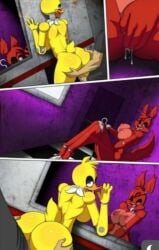 chica_(fnaf) comic five_nights_at_freddy's fnaf foxy_(fnaf) guardian penis straight