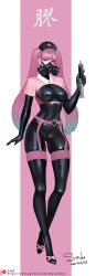 bodysuit female female_only latex latex_bodysuit latex_suit sade_abyss shiny_clothes solo tight_clothing