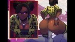 1boy 1boy1girl 1girls animated ass big_ass big_breasts bottom_heavy breasts brown-skinned_female brown_body brown_skin bust busty capcom chest chun-li chun-li_(cover_girl) cleavage curvaceous curvy curvy_figure dark-skinned_female dark_skin digital_media_(artwork) female hips hourglass_figure huge_ass huge_breasts human large_ass large_breasts legs male male/female marvel_vs._capcom mature mature_female no_sound purplemantis shadow_lady_(mvc) straight street_fighter thick thick_hips thick_legs thick_thighs thighs top_heavy video voluptuous voluptuous_female waist wide_hips