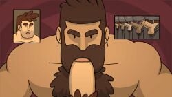 2boys 2d 2d_animation animated balls bara barazoku beard big_balls big_penis blowjob completely_nude completely_nude_male deepthroat erection facial_hair fellatio fellatio_domination gay gay_blowjob grant_(robin_morningwood) grizzlygamerdev hairy hairy_chest hand_on_penis handjob hard_on male male/male male_focus male_nipples male_only male_pubic_hair manly masturbation multiple_boys muscular_male nipples nude oral oral_sex penis robin_morningwood robin_morningwood_(character) solo_male touching_penis yaoi