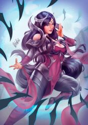 1girls fat_breasts female female_focus female_only irelia_xan league_of_legends neiakori