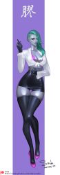 bodysuit female female_only latex latex_bodysuit latex_suit sade_abyss shiny_clothes solo tight_clothing