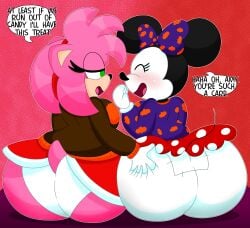 amy rose from disney by 3barts