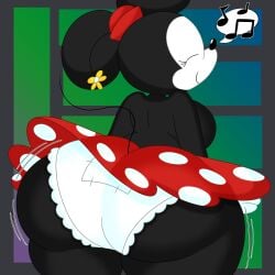 minnie mouse from disney by 3barts