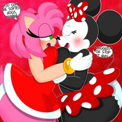 amy rose from disney by 3barts