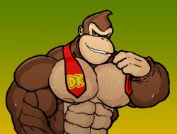 donkey kong from donkey kong (series) by ripped-saurian