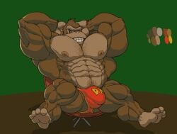 donkey kong from donkey kong (series) by ripped-saurian