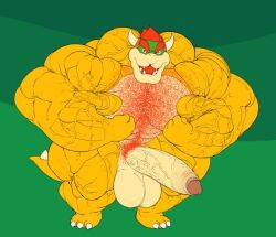 bowser from mario (series) by ripped-saurian