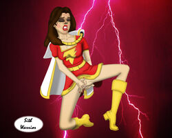 1girls dc dc_comics female female_only mary_batson mary_marvel shazam_(series) sith_warrior_(artist) solo superheroine tagme uncensored