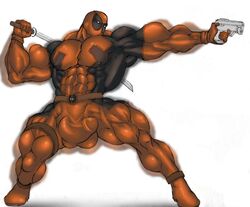 bara deadpool huge_muscles male male_only marvel muk100 tagme wade_wilson