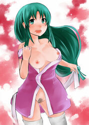 ganbare_goemon tagme teal_hair yae_(ganbare_goemon)