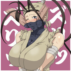 1girls 2boys big_breasts breasts capcom clothed face_mask face_mask_fuck female gureko_rouman human ibuki_(street_fighter) large_breasts male ninja penis penis_on_cheek penis_on_face rubbing straight straight_hair street_fighter street_fighter_iii tagme