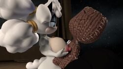 3d animated balls cowgirl_position crossover cum cum_in_pussy lanolin_the_sheep littlebigplanet looking_pleasured mp4 no_sound paizuri penis sackboy sackperson sheep silvertilver sonic_(series) tagme titjob video