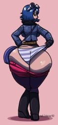 ramona flowers from scott pilgrim by tail-blazer