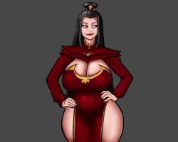 1girls avatar_legends avatar_the_last_airbender azula breasts color colored female fire_nation joylewds milf