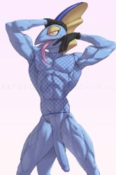 inteleon from pokemon by ripped-saurian