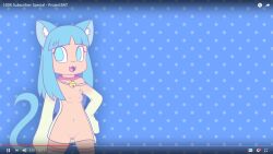 cat_ears courtney_(projectsnt) edit happy naked youtube