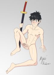 jujutsu_kaisen male male_only miyukikazoo penis yuta_okkotsu