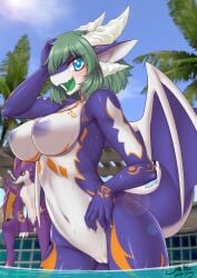 aluka_(dragoon86) anthro dragoness female tagme wolflong