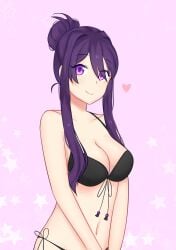 yuri (doki doki literature club) from doki doki literature club by fucknah