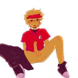 1boy artist_request elliot_(work_at_a_pizza_place) gay male penis roblox roblox_game robloxian source_request tagme work_at_a_pizza_place