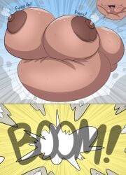 balloon_inflation big_breasts breasts huge_breasts inflation popping puffster3 thick_thighs wide_hips