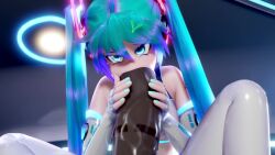 3d anal bouncing_ass bouncing_breasts continue_after_cum cum cum_in_ass cum_in_pussy dark-skinned_male dark_skin doggy_style hatsune_miku mantis_x massive_cock massive_penis racing_miku sex sound tagme thick_thighs tummy_bulge twintails vaginal_penetration video vocaloid