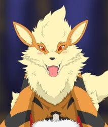 arcanine blush canid canine erection fang_asian female feral fur genitals hi_res looking_at_viewer male male/female mammal nintendo nude penetration penis pokemon pokemon_(species) pussy sex tongue vaginal_penetration video_games