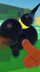 2boys 3d anal anal_sex animated anus ass ass_focus ass_grab backsack balls bee bee_swarm_simulator bestiality cum dark-skinned_male dark_skin faceless_male gay interspecies male male/male male_only male_penetrating no_sound nude penetration presenting_ass presenting_butt puffy_anus roblox roblox_game robloxian sex source_request tagme video willie_piv