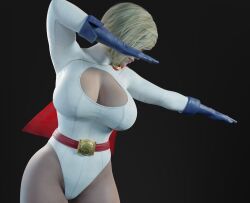 1girls 3d 3d_(artwork) ass big_ass big_breasts big_butt blender blender_(software) blonde_hair blue_eyes bob_cut breasts bubble_ass bubble_butt busty cape curvy cute dc dc_comics female female_only fully_clothed hourglass_figure huge_ass huge_breasts injustice_2 kara_zor-l karen_starr large_breasts leotard medium_hair pawg power_girl smitty34 solo solo_female superman_(series) thick thick_ass thick_thighs wide_hips