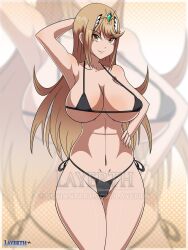 mythra from xenoblade (series) by layerth