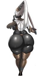 1girls ass breasts elden_ring female_only fromsoftware gigantic_ass huge_ass huge_hips large_breasts nox_swordstress sideboob skindentation solo solo_female swordstress thick_thighs thighhighs wide_hips ytrall