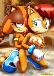 sally acorn from archie comics by bbmbbf