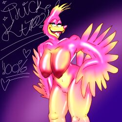 banjo-kazooie birds cute females furry kazooie maw nintendo rareware sagging_breasts tagme thick_thighs