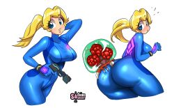 metroid (creature) from mario (series) by sasatseng